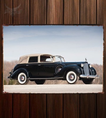 Металлическая табличка Packard Twelve All-Weather Cabriolet by Brunn (4087)